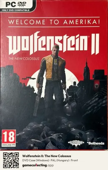 Wolfenstein II: The New Colossus Computer, Hungary box front