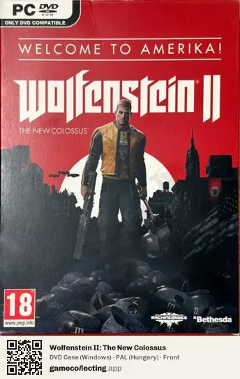Wolfenstein II: The New Colossus Computer, Hungary box front
