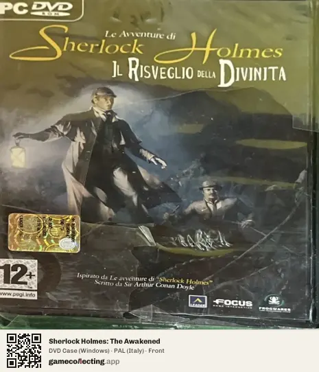 Sherlock Holmes: The Awakened Computer, Italy box front
