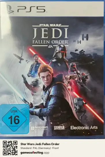 Star Wars Jedi: Fallen Order PlayStation 5, Germany box front