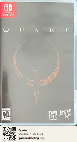 Quake Nintendo Switch, NTSC box front