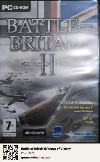 Battle of Britain II: Wings of Victory Computer, PAL box front
