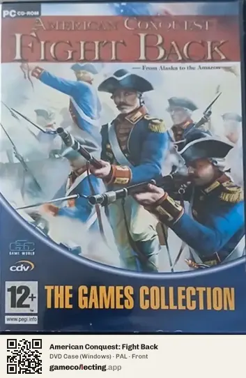 American Conquest: Fight Back Computer, PAL box front
