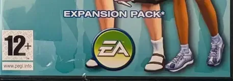 The Sims 2: Bon Voyage, the PEGI square on its front
