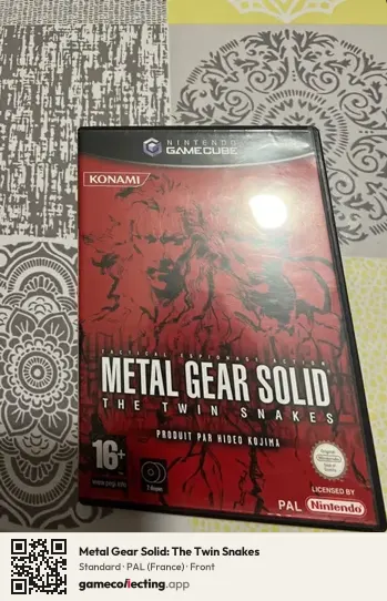 Metal Gear Solid: The Twin Snakes Nintendo GameCube, France box front