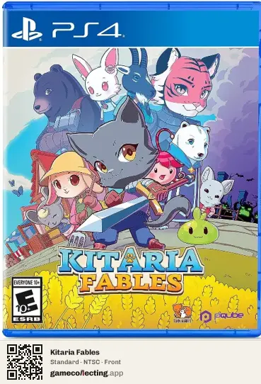 Kitaria Fables PlayStation 4, NTSC box front