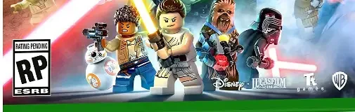 LEGO Star Wars: The Skywalker Saga, the ESRB box on its front
