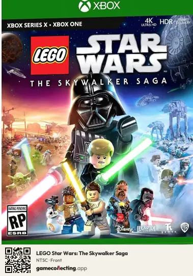 LEGO Star Wars: The Skywalker Saga Xbox One, NTSC box front