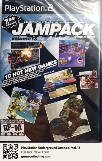 PlayStation Underground Jampack Vol. 13 PlayStation 2, NTSC box front