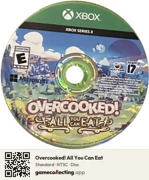 Overcooked! All You Can Eat Xbox Series X, NTSC disc