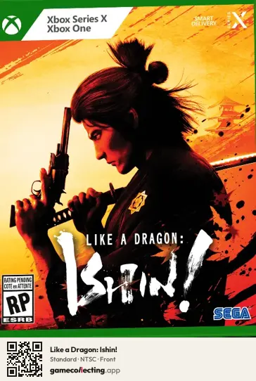 Like a Dragon: Ishin! Xbox Series X, NTSC box front