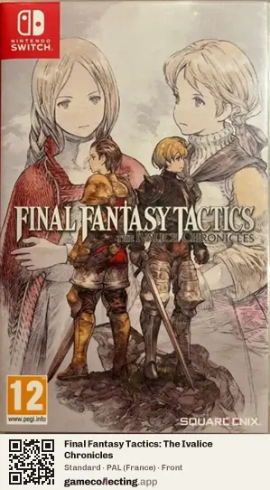 Final Fantasy Tactics: The Ivalice Chronicles Nintendo Switch, France box front