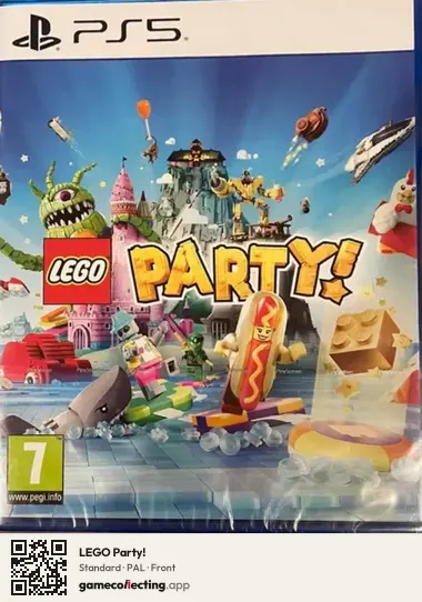 LEGO Party! PlayStation 5, PAL box front