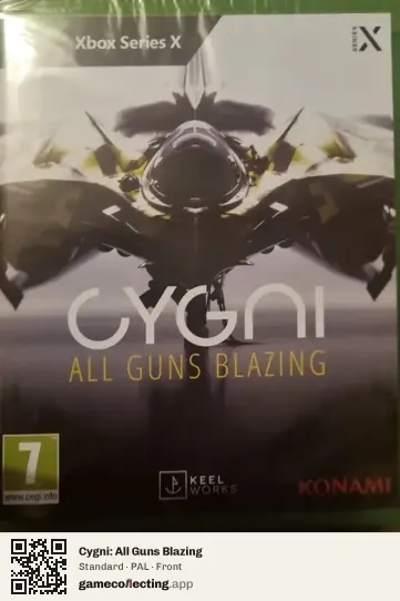 Cygni: All Guns Blazing Xbox Series X, PAL box front