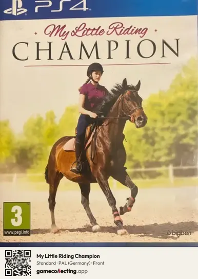 My Little Riding Champion PlayStation 4, Germany box front