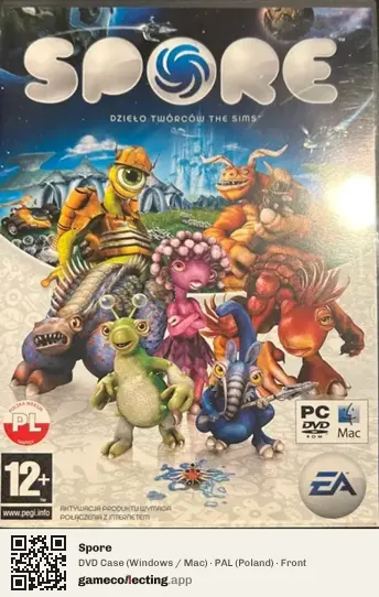 Spore Computer, Poland box front