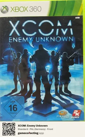 XCOM: Enemy Unknown Xbox 360, Germany box front