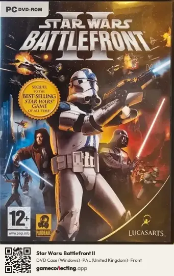 Star Wars: Battlefront II Computer, United Kingdom box front