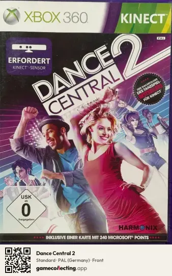 Dance Central 2 Xbox 360, Germany box front