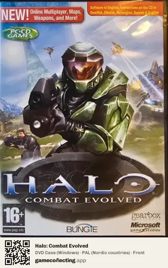 Halo: Combat Evolved Computer, Nordic countries box front