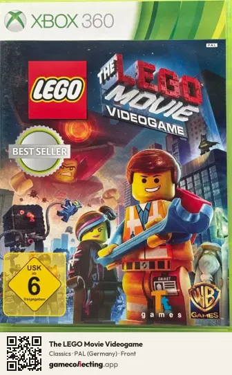 The LEGO Movie Videogame Xbox 360, Germany box front