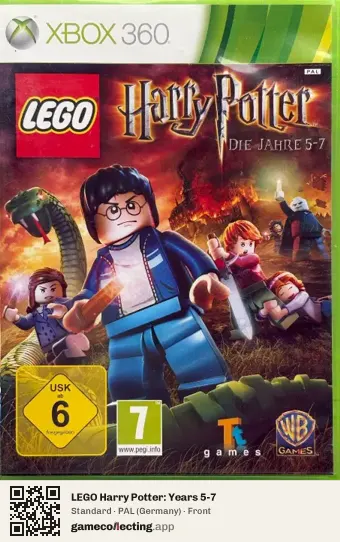 LEGO Harry Potter: Years 5-7 Xbox 360, Germany box front