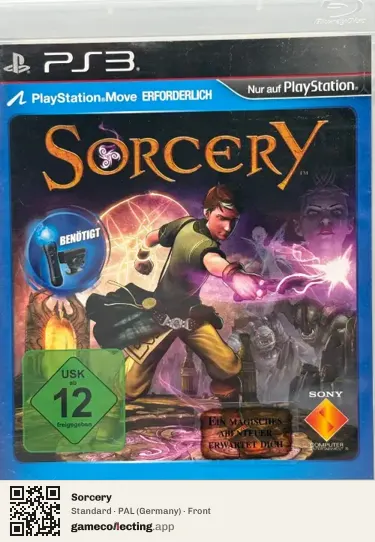 Sorcery PlayStation 3, Germany box front