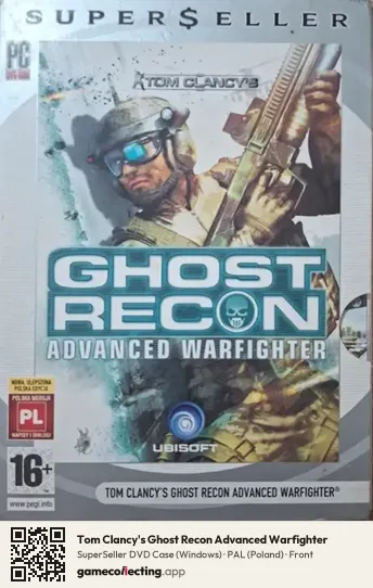 Tom Clancy's Ghost Recon Advanced Warfighter Computer, Poland box front