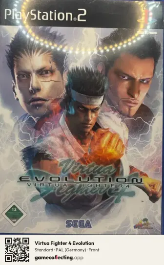 Virtua Fighter 4 Evolution PlayStation 2, Germany box front