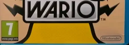 Game & Wario, the PEGI square on its front