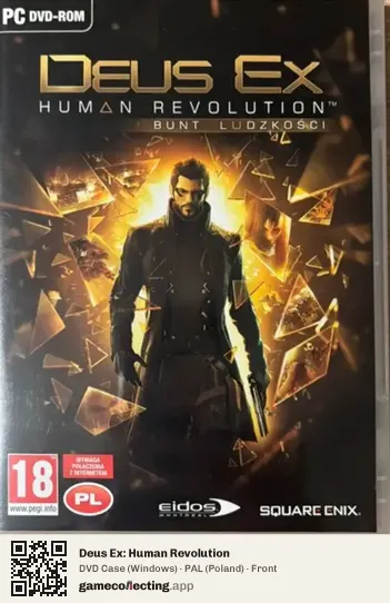 Deus Ex: Human Revolution Computer, Poland box front