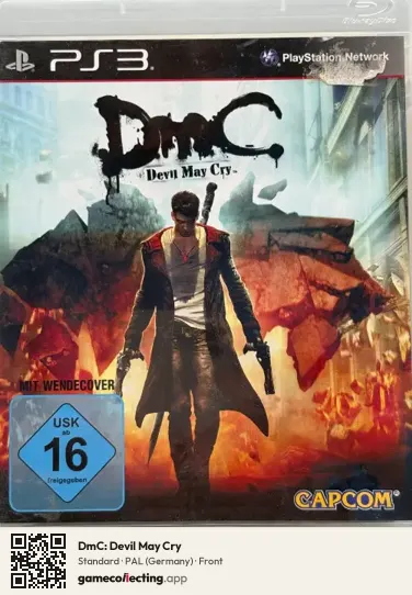 DmC: Devil May Cry PlayStation 3, Germany box front