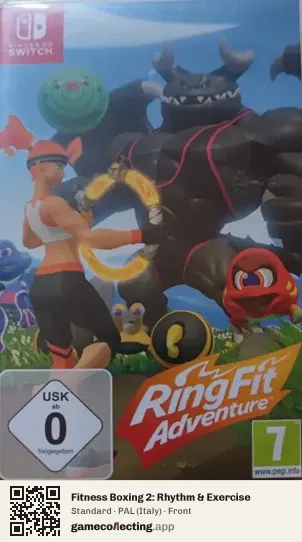 Fitness Boxing 2: Rhythm & Exercise Nintendo Switch, Italy box front