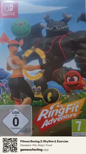 Fitness Boxing 2: Rhythm & Exercise Nintendo Switch, Italy box front