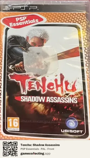 Tenchu: Shadow Assassins PlayStation Portable, PAL box front