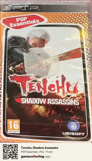 Tenchu: Shadow Assassins PlayStation Portable, PAL box front