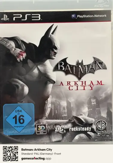 Batman: Arkham City PlayStation 3, Germany box front