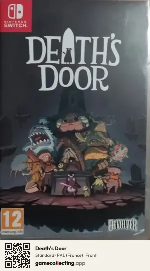 Death's Door Nintendo Switch, France box front
