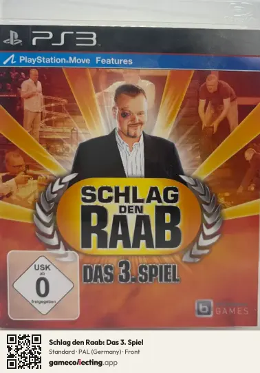 Schlag den Raab: Das 3. Spiel PlayStation 3, Germany box front