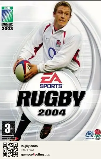 Rugby 2004 PlayStation 2, PAL box front