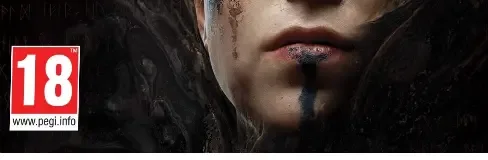 Hellblade: Senua's Sacrifice, the PEGI square on its front