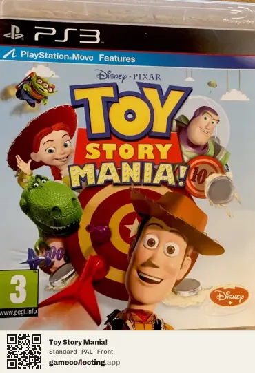 Toy Story Mania! PlayStation 3, PAL box front