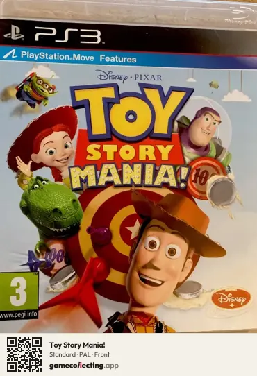 Toy Story Mania! PlayStation 3, PAL box front