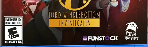 Lord Winklebottom Investigates, the ESRB box on its front