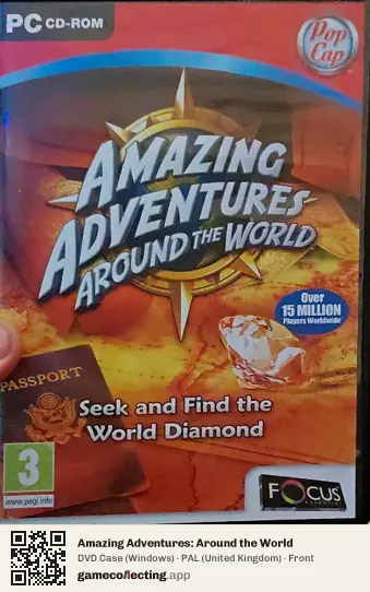 Amazing Adventures: Around the World Computer, United Kingdom box front