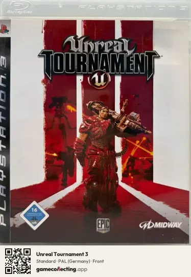 Unreal Tournament 3 PlayStation 3, Germany box front