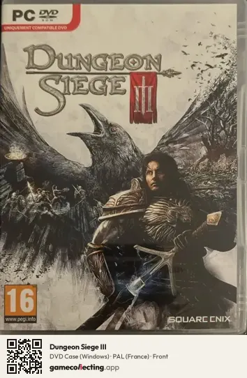 Dungeon Siege III Computer, France box front