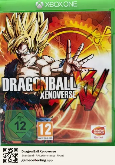Dragon Ball Xenoverse Xbox One, Germany box front