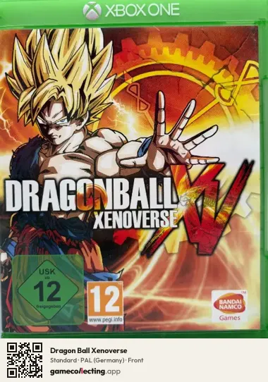 Dragon Ball Xenoverse Xbox One, Germany box front
