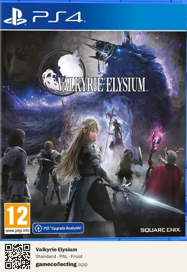 Valkyrie Elysium PlayStation 4, PAL box front